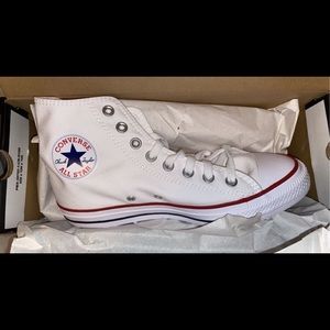 White High-Top Converse